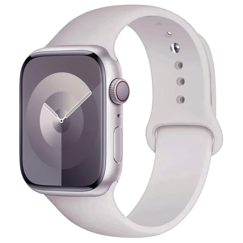 Apple Watch Silicone Sport Band (38–49mm)