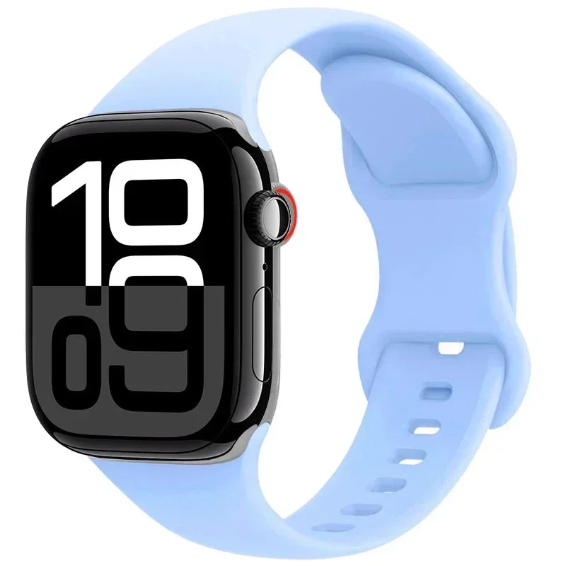 Apple Watch Silicone Strap (40–49mm, All Series)