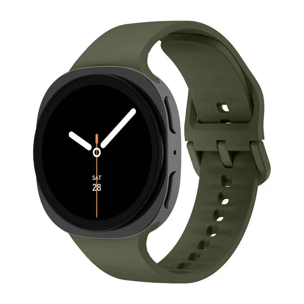 Samsung Galaxy Watch 8 Silicone Sport Band (40–46mm)