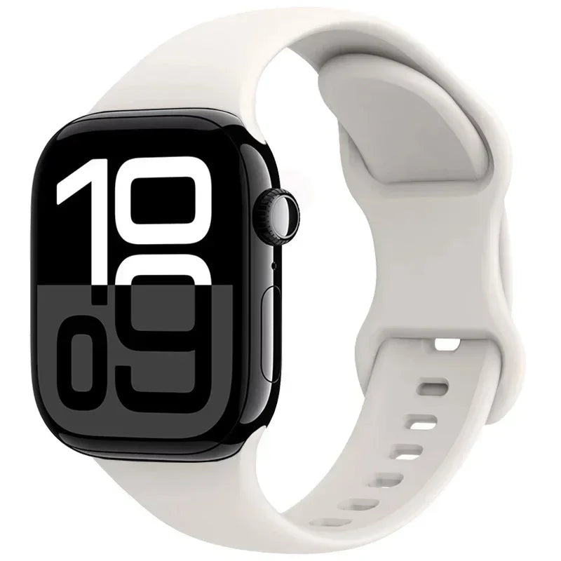 Apple Watch Silicone Strap (40–49mm, All Series)