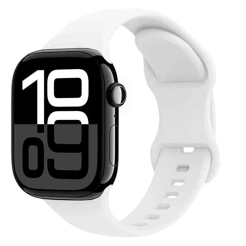 Apple Watch Silicone Strap (40–49mm, All Series)