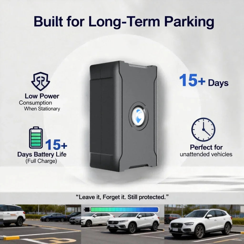 Smart Wireless GPS Car Tracker with Real-Time Tracking & Anti-Theft Protection