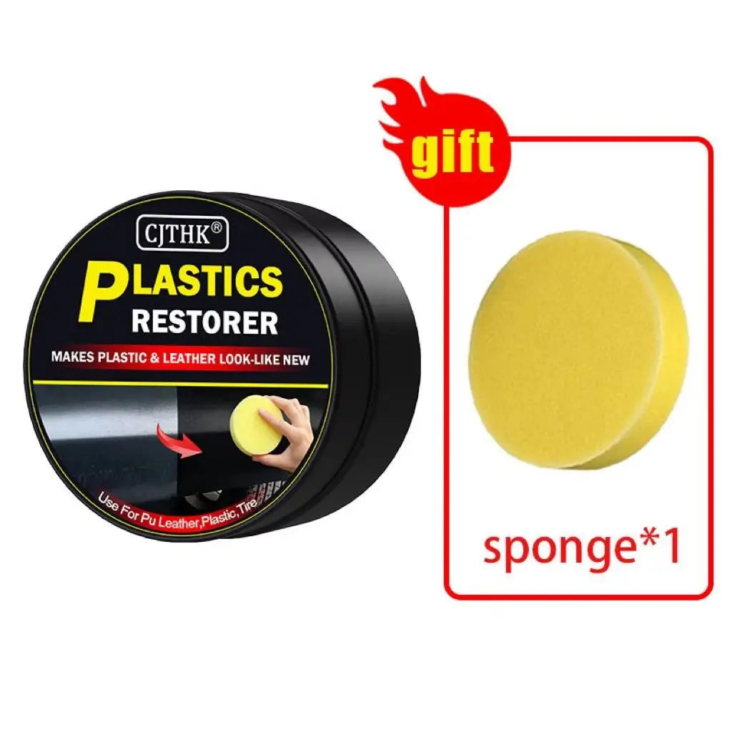 Car Plastic & Leather Restorer – Back to Black Gloss Auto Polish Coating