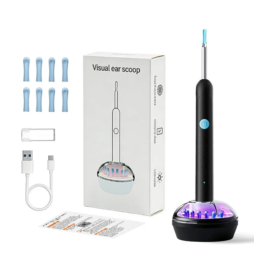 025 Upgraded Visual Ear Wax Remover: Safe Ear Endoscope with 5MP Camera