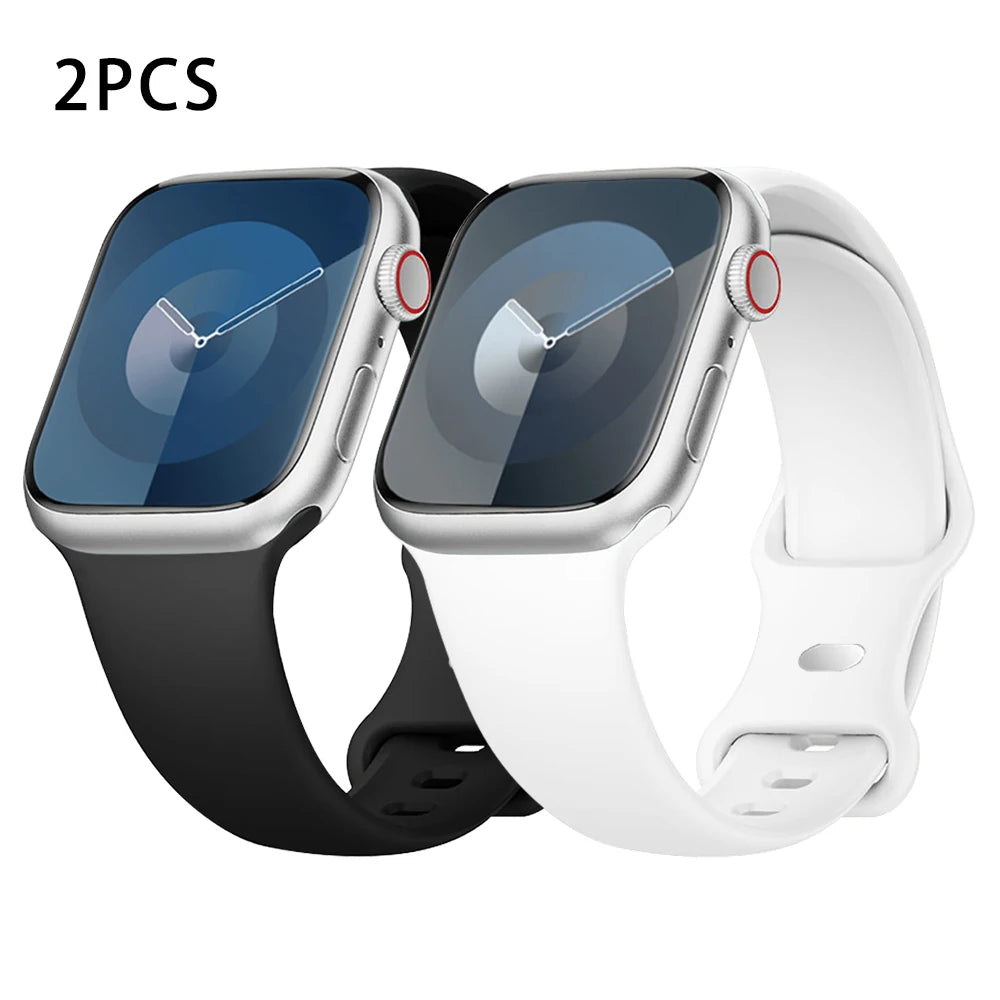 Apple Watch Silicone Band (40–49mm, Ultra 2/3, Series 7–11)