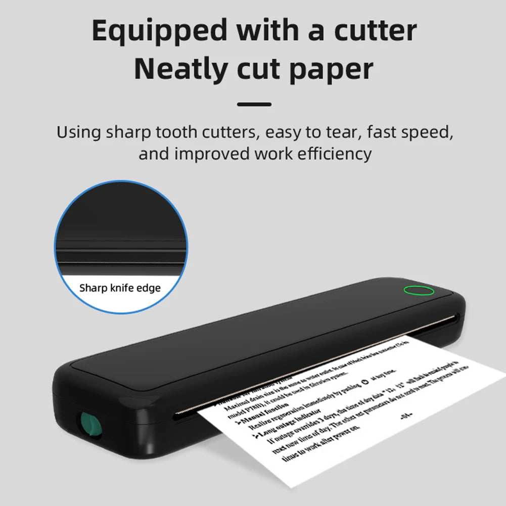 A4 Portable Bluetooth Thermal Printer (Inkless)