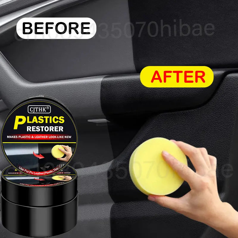 Car Plastic & Leather Restorer – Back to Black Gloss Auto Polish Coating