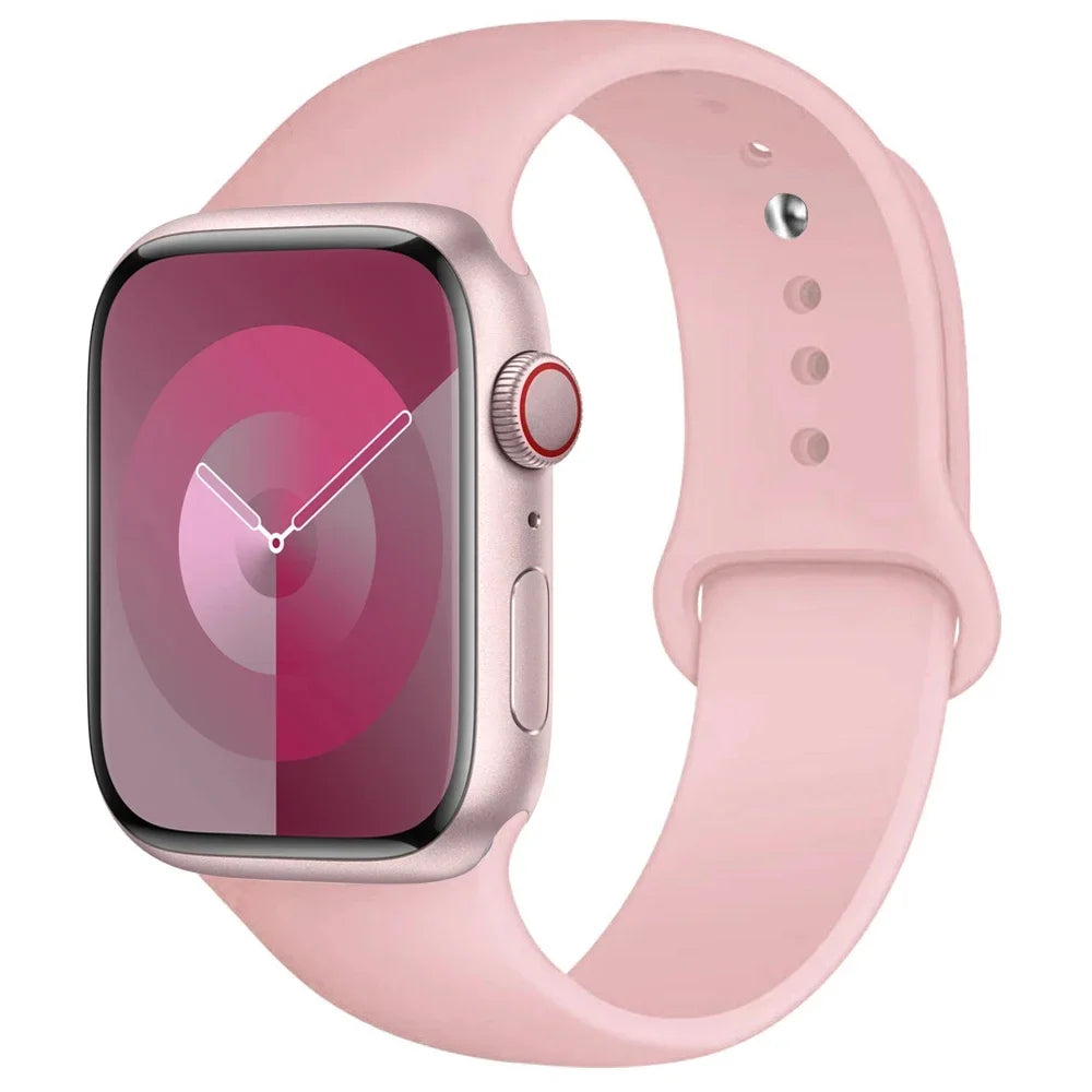 Apple Watch Silicone Sport Band (38–49mm)