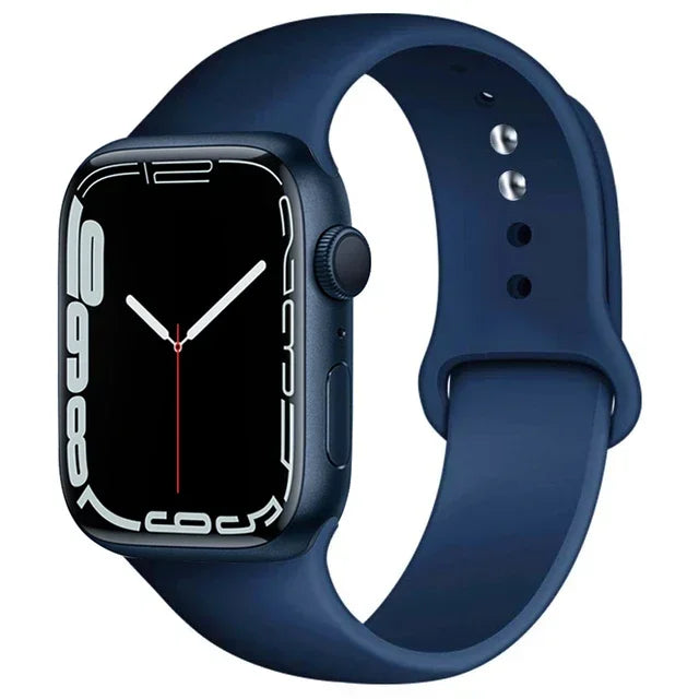 Apple Watch Silicone Sport Band (38–49mm, Series 11–Ultra3)