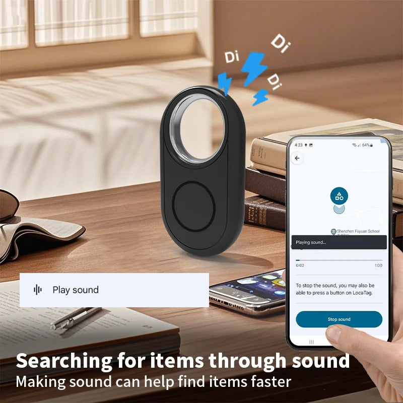 Bluetooth GPS Tracker for Samsung & Android – Works with Google Find My, Anti-Lost Smart Tag Locator