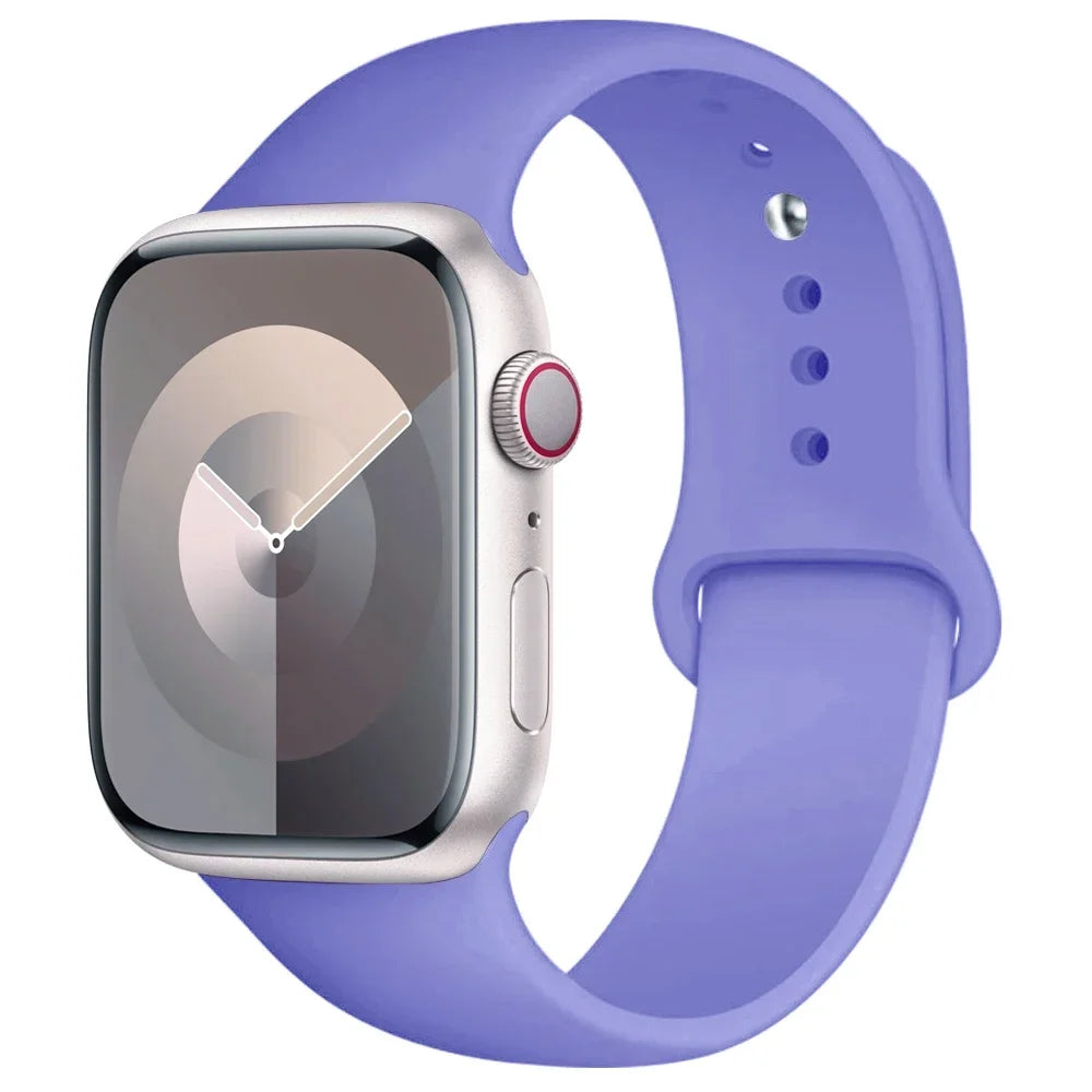 Apple Watch Silicone Sport Band (38–49mm)
