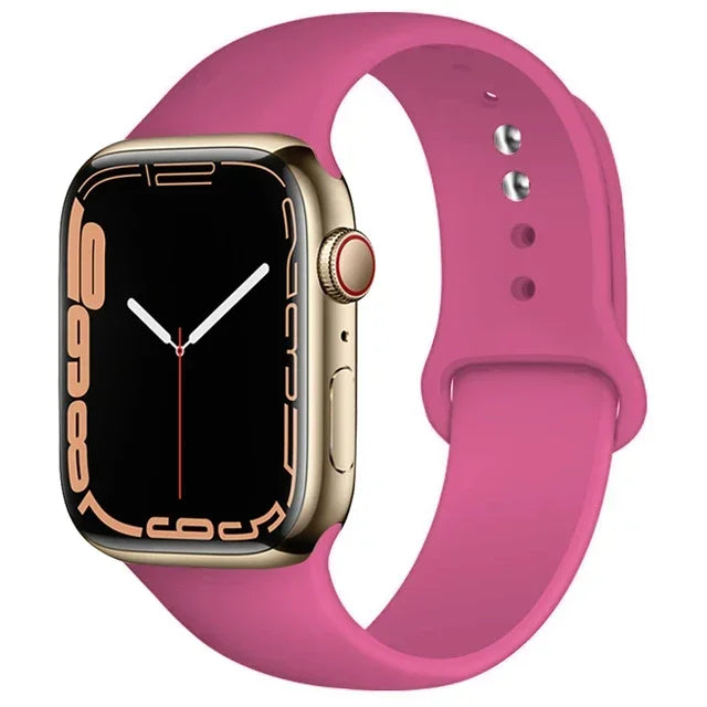 Apple Watch Silicone Sport Band (38–49mm, Series 11–Ultra3)