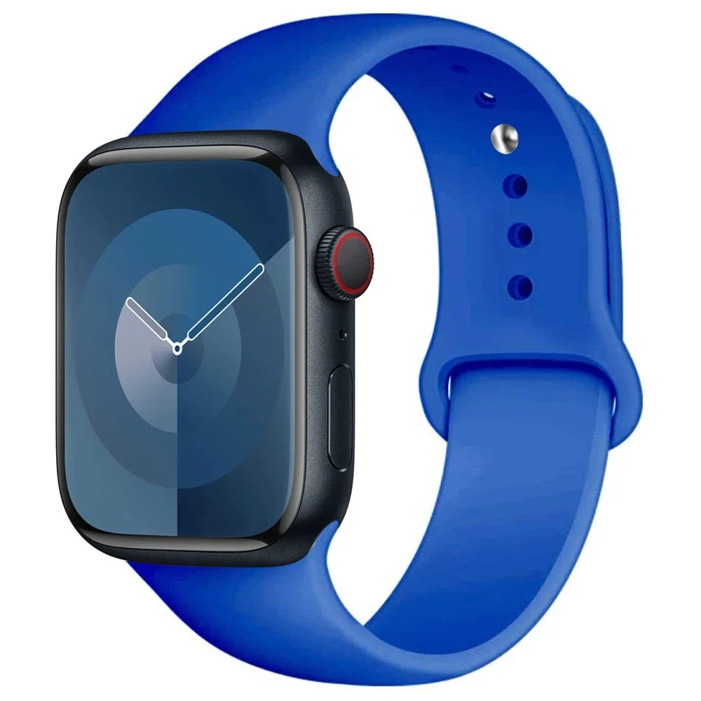 Apple Watch Silicone Sport Band (38–49mm)
