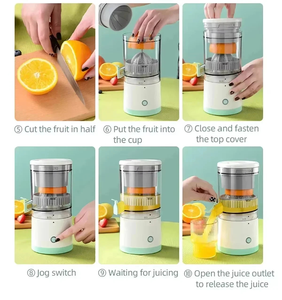Portable USB Electric Juicer