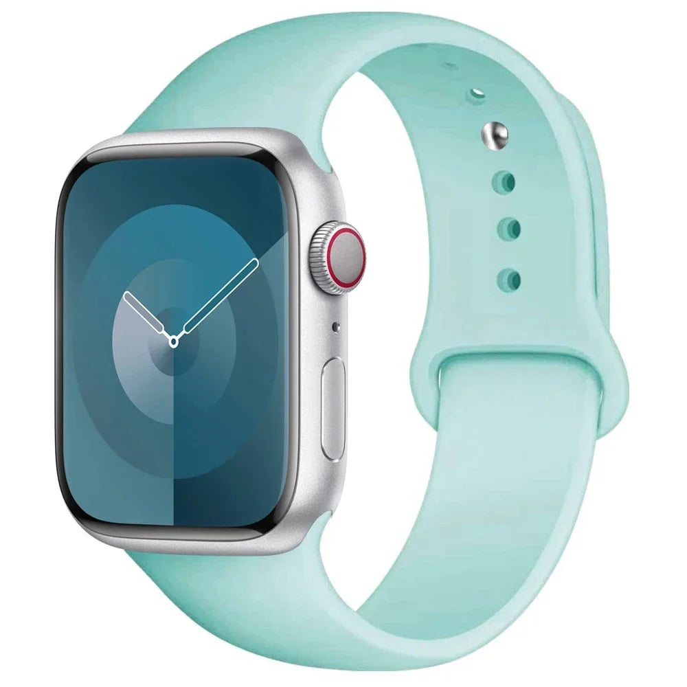 Apple Watch Silicone Sport Band (38–49mm)