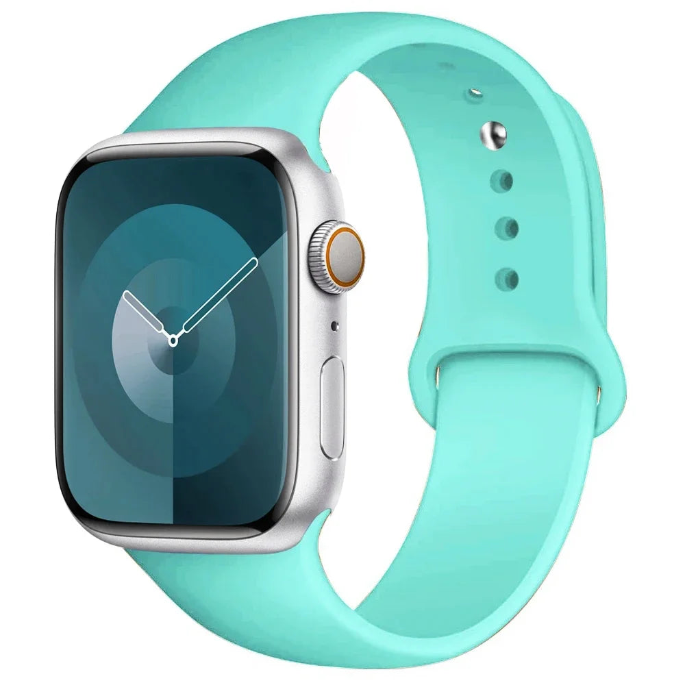 Apple Watch Silicone Sport Band (38–49mm)