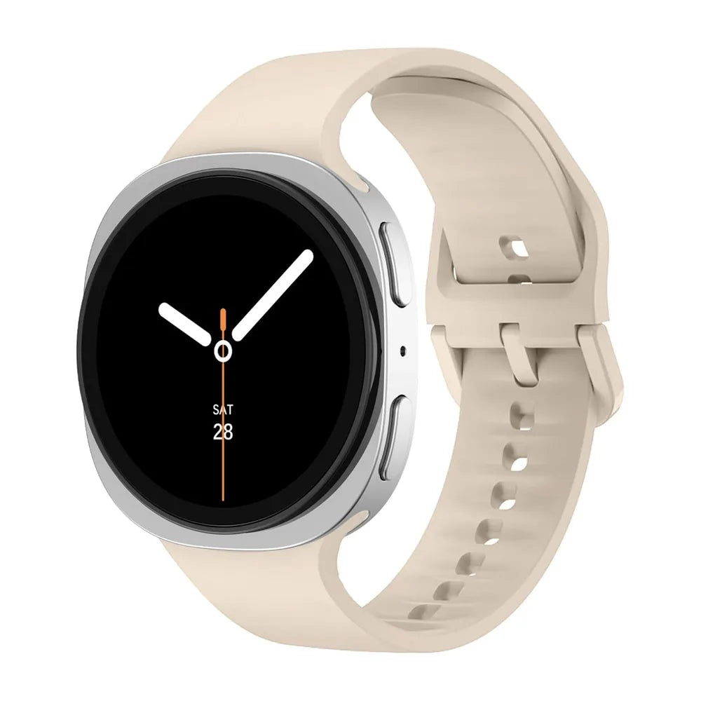 Samsung Galaxy Watch 8 Silicone Sport Band (40–46mm)