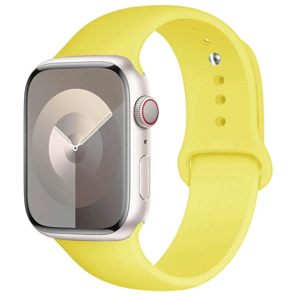 Apple Watch Silicone Sport Band (38–49mm)
