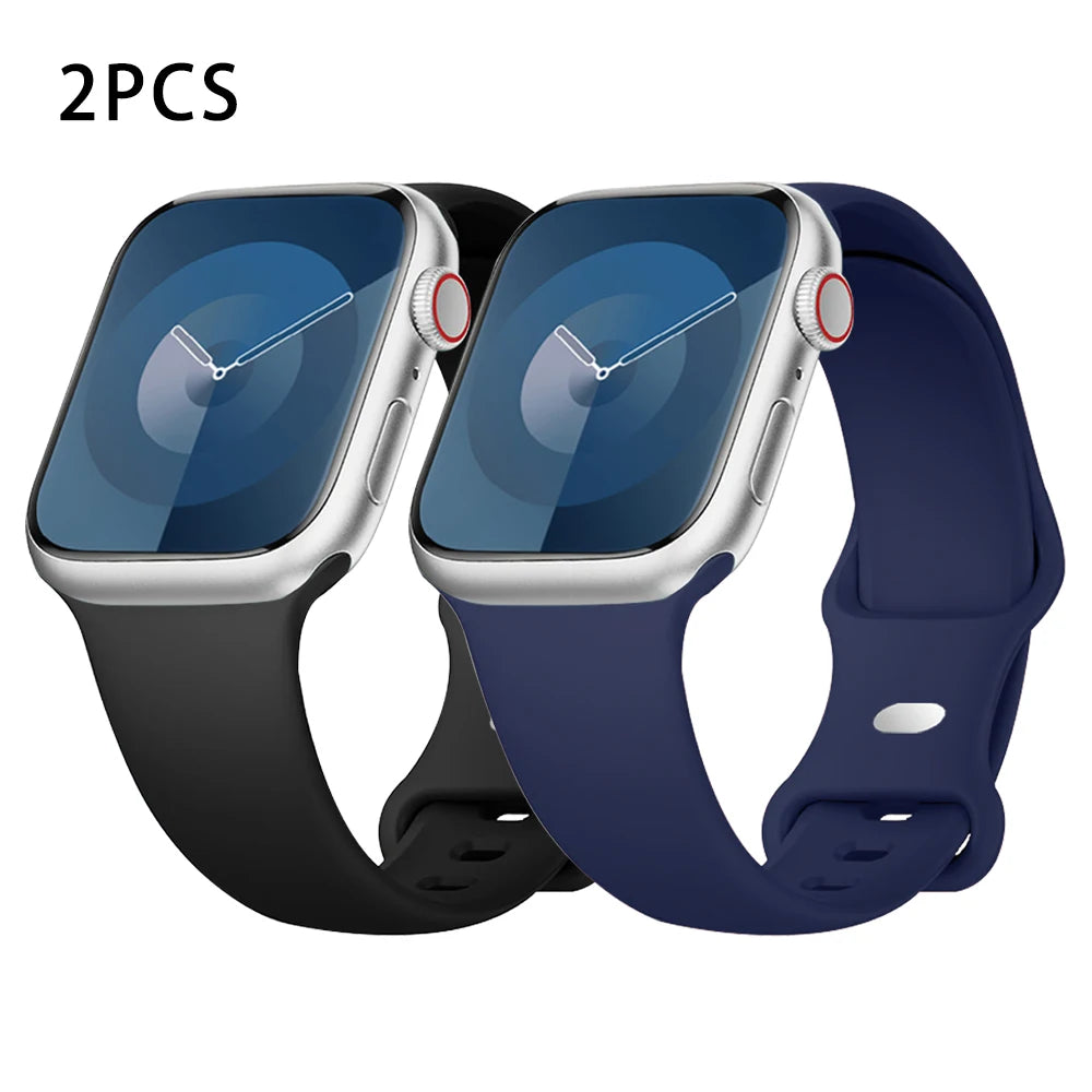 Apple Watch Silicone Band (40–49mm, Ultra 2/3, Series 7–11)