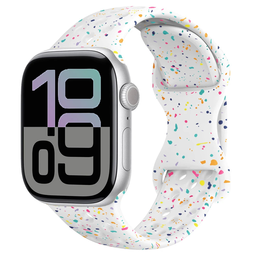 Apple Watch Silicone Strap (40–49mm, All Series)