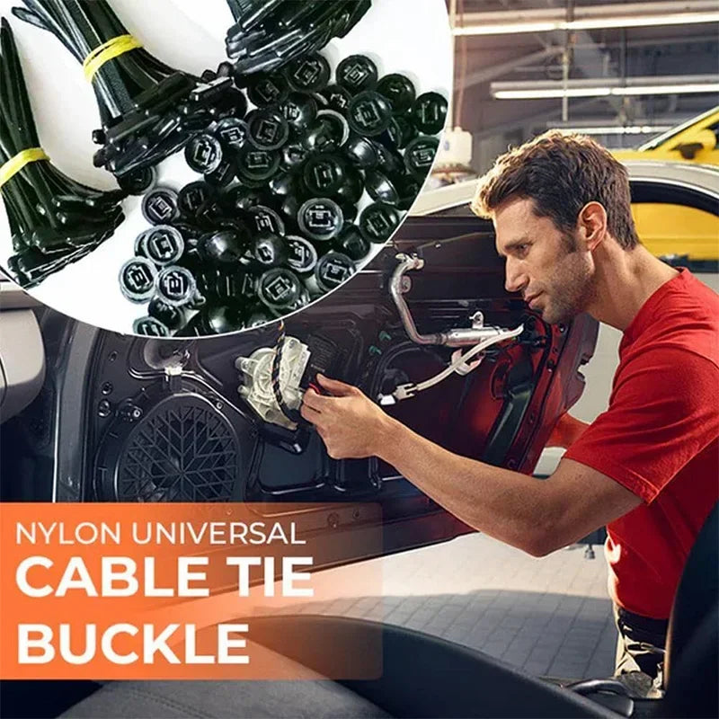 Cable Tie Buckle Clips – Fender, Mudguard & Trunk Fasteners