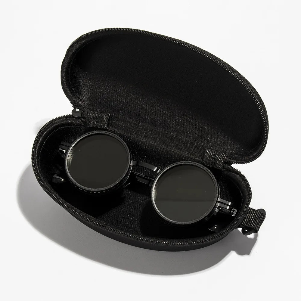 ND2 400 Adjustable UV400 Sunglasses (9 Levels) with Case