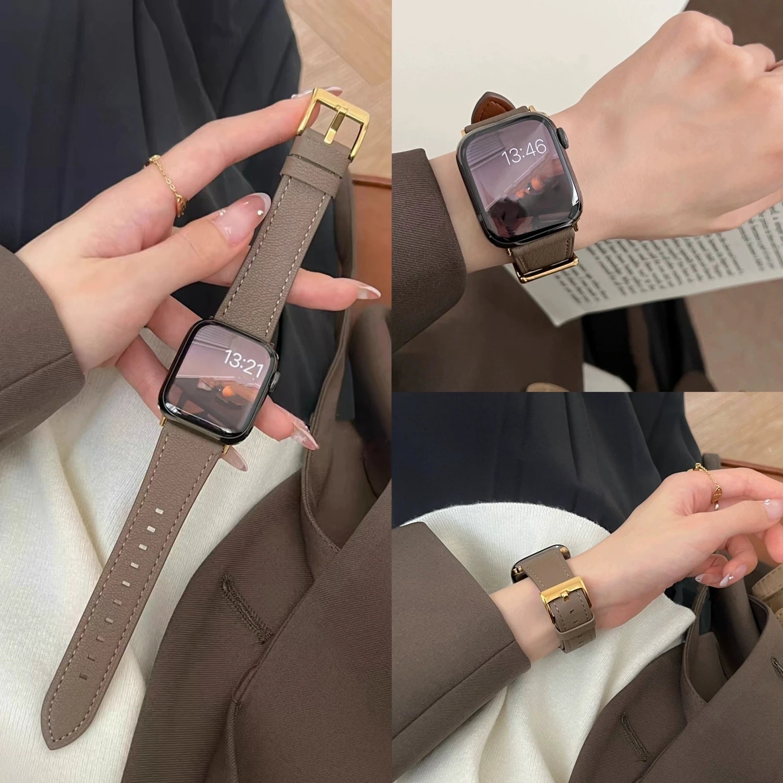 Apple Watch Leather Loop Band (38–49mm)