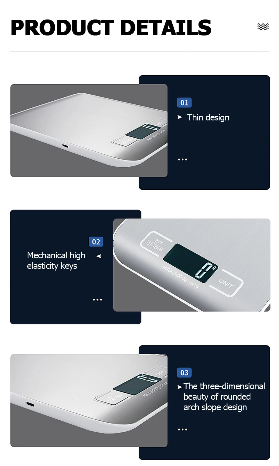 5KG / 10KG capacity options