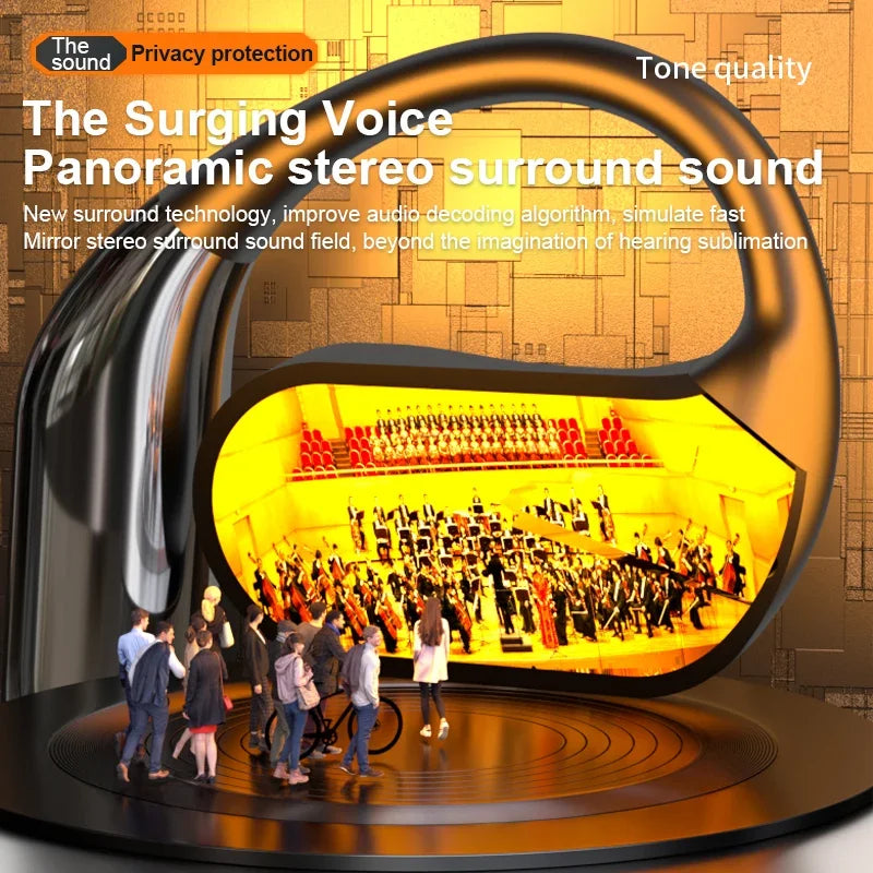HOMEFISH Q16 3-in-1 AI Translator Earbuds 144 Languages Noise Cancelling Headset Instant Translator Smart Voice Real Time