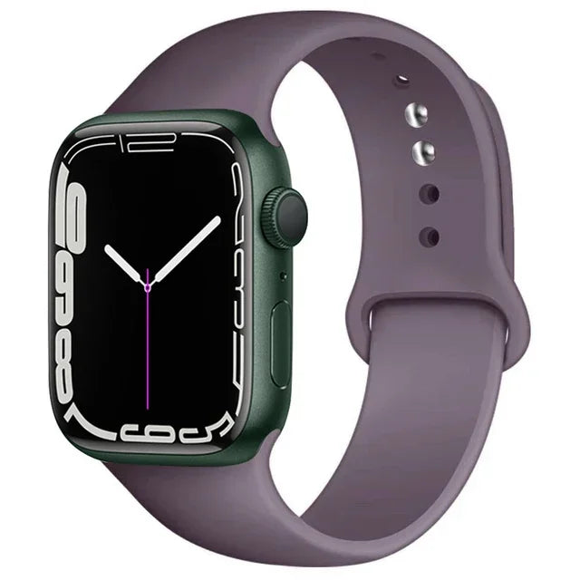 Apple Watch Silicone Sport Band (38–49mm, Series 11–Ultra3)
