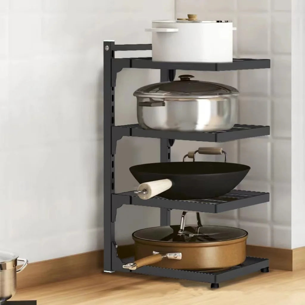 Kitchen Sink & Stove Multi-Layer Adjustable Storage Rack