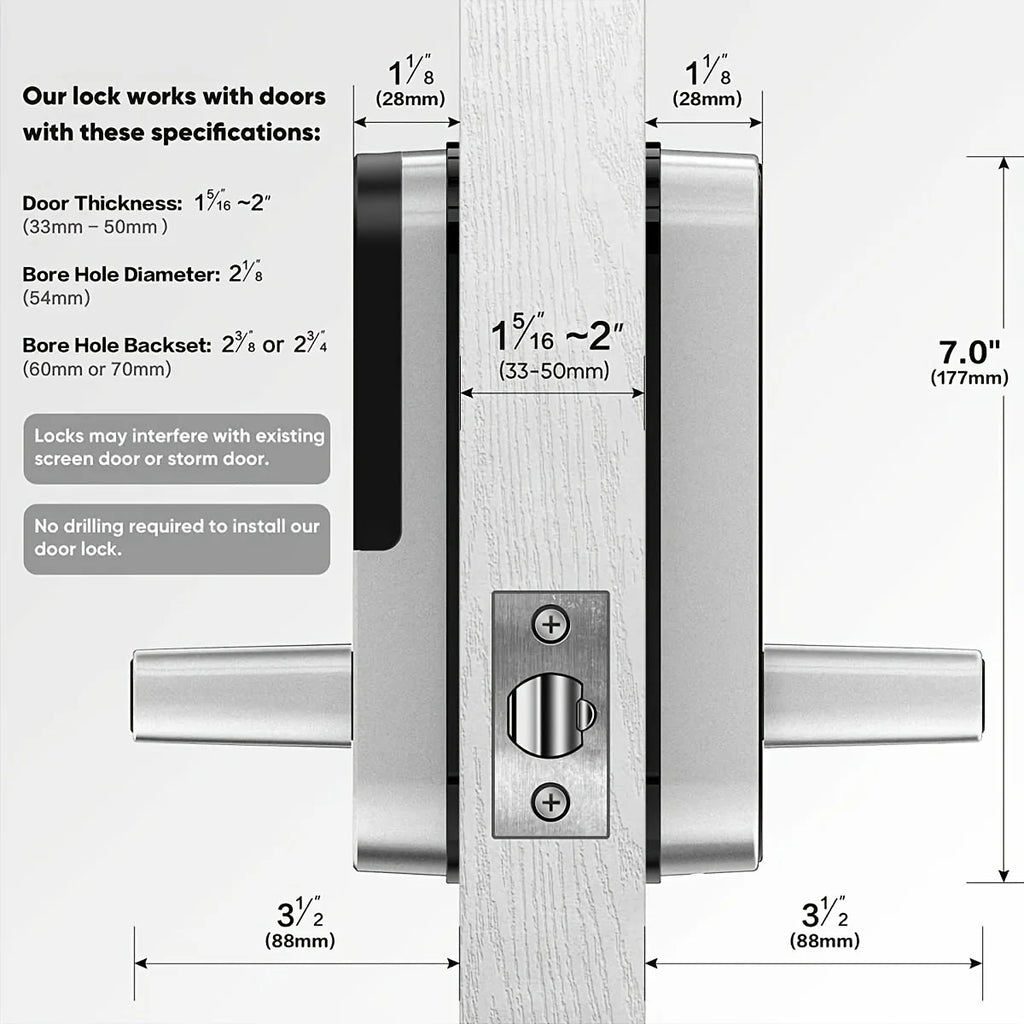 Keyless touchscreen keypad