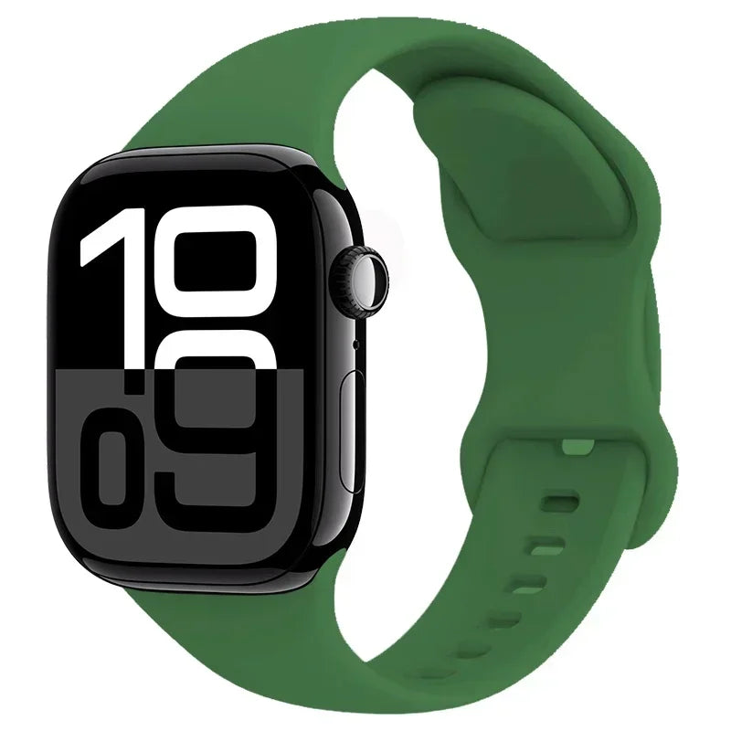 Apple Watch Silicone Strap (40–49mm, All Series)