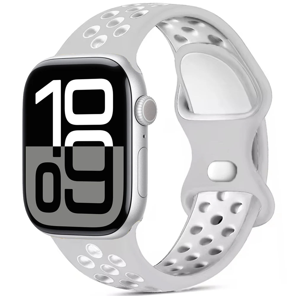 Apple Watch Silicone Strap (40–49mm, All Series)