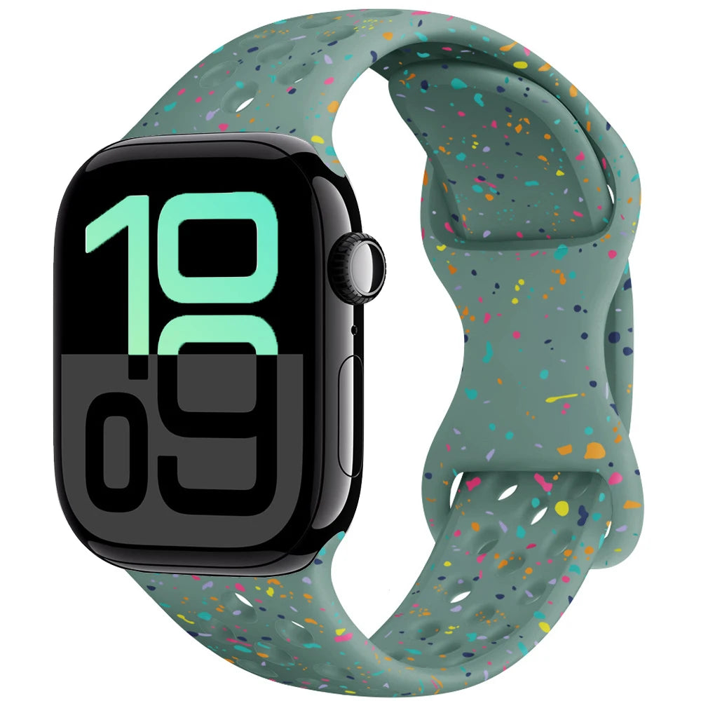 Apple Watch Silicone Strap (40–49mm, All Series)