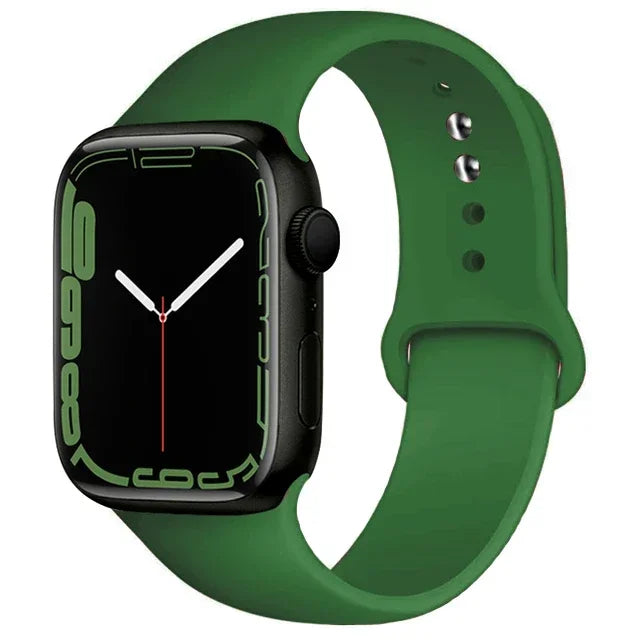 Apple Watch Silicone Sport Band (38–49mm, Series 11–Ultra3)