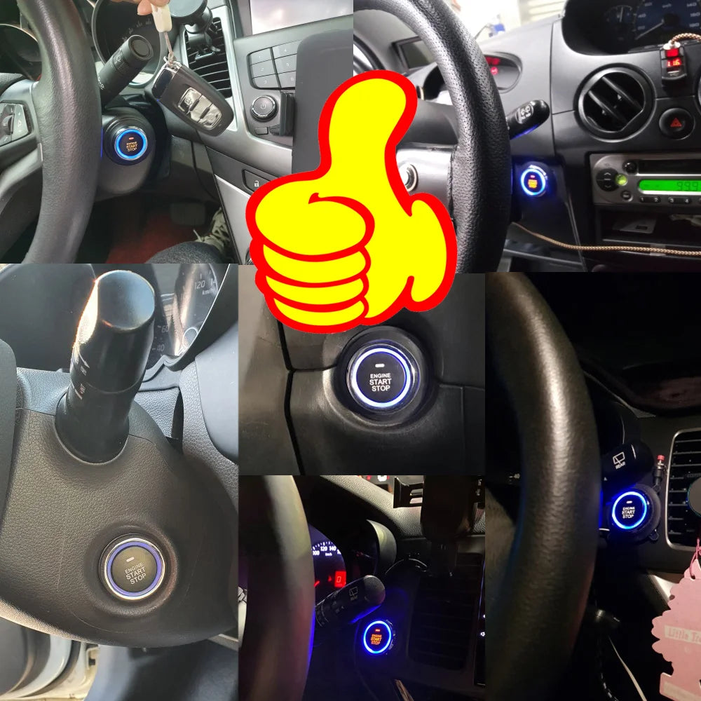 Smart Keyless Push Start & Remote Engine System 🚗