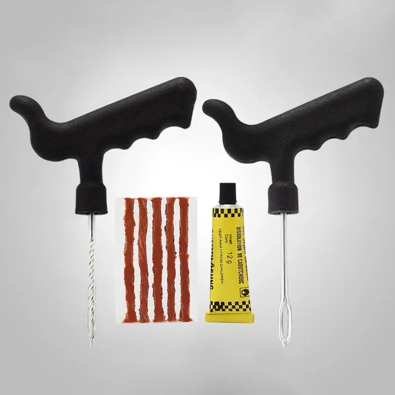 Car Tire Repair Kit (5–50 pcs) – Tubeless Plug Tool Set for Car/Motorcycle/Truck
