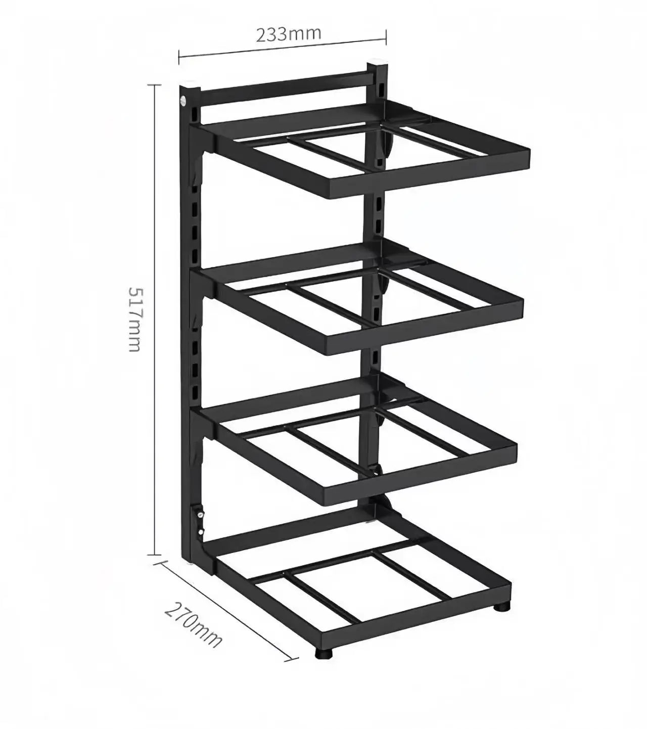 Kitchen Sink & Stove Multi-Layer Adjustable Storage Rack