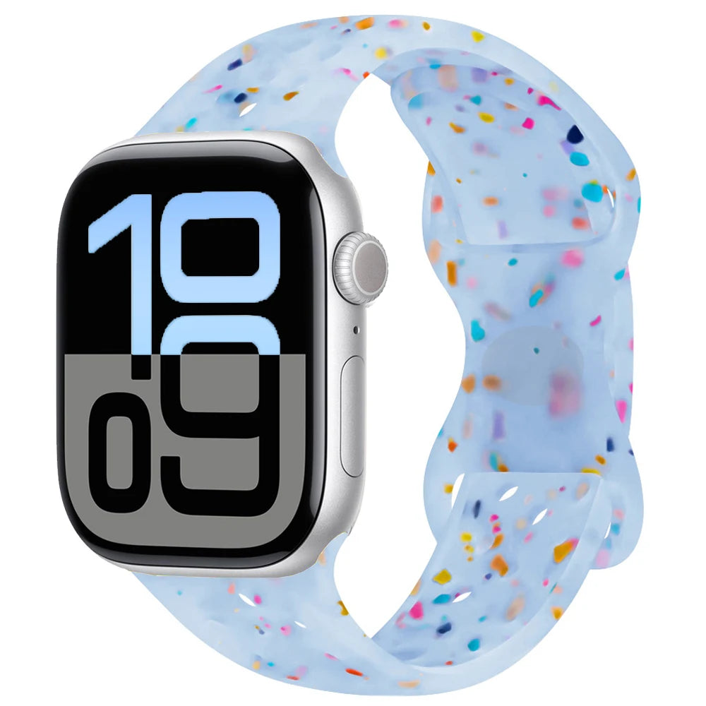 Apple Watch Silicone Strap (40–49mm, All Series)