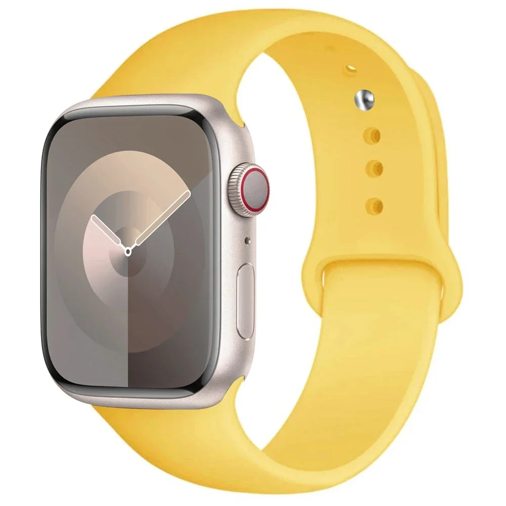 Apple Watch Silicone Sport Band (38–49mm)