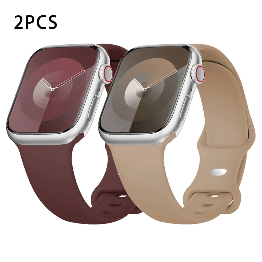Apple Watch Silicone Band (40–49mm, Ultra 2/3, Series 7–11)