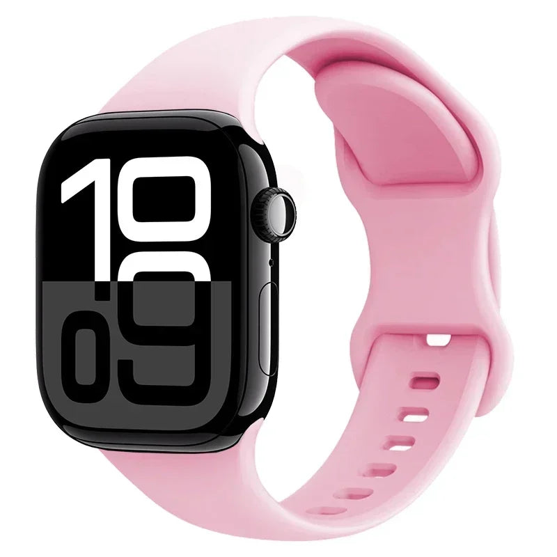 Apple Watch Silicone Strap (40–49mm, All Series)