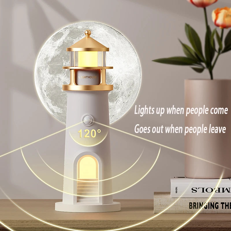 Moon Lamp Projector with Bluetooth, Remote & Motion Sensor Ambient Light