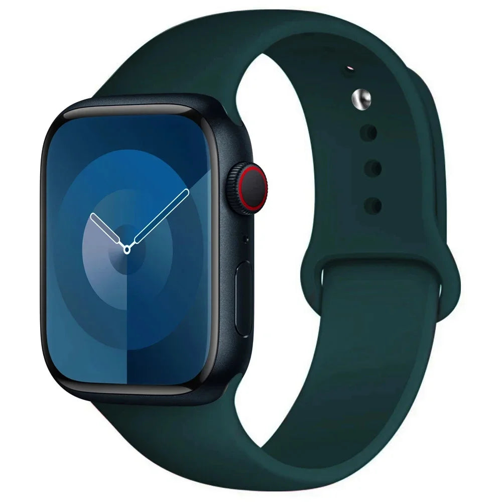 Apple Watch Silicone Sport Band (38–49mm)