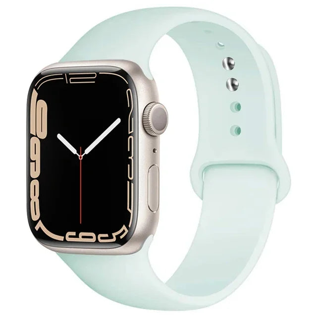 Apple Watch Silicone Sport Band (38–49mm, Series 11–Ultra3)