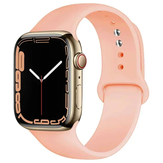 Apple Watch Silicone Sport Band (38–49mm, Series 11–Ultra3)