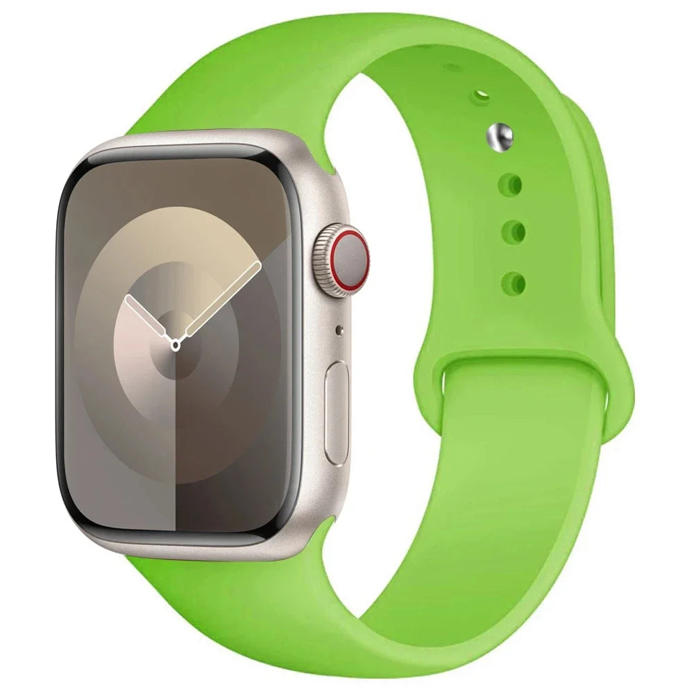 Apple Watch Silicone Sport Band (38–49mm)