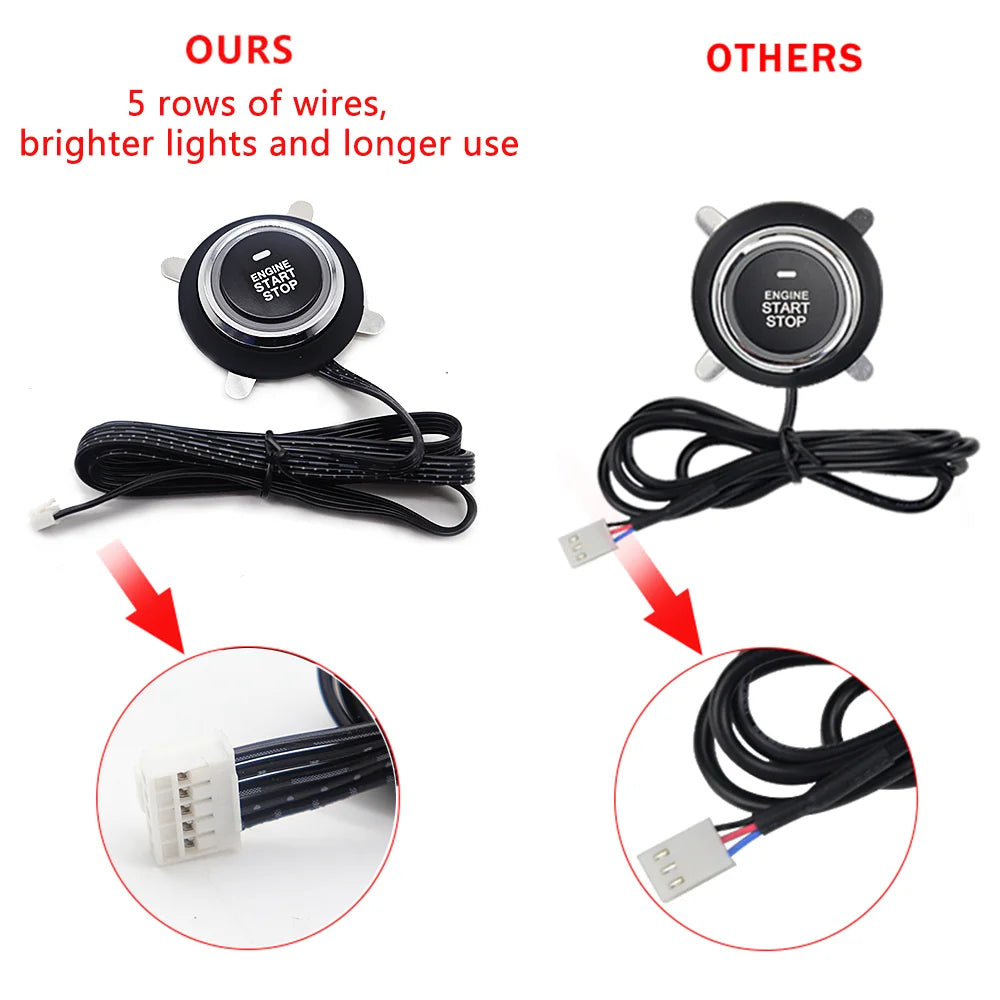 Smart Keyless Push Start & Remote Engine System 🚗