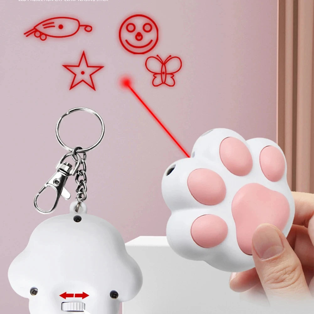 Rechargeable Laser Pet Toy – 5 Patterns for Cats & Dogs